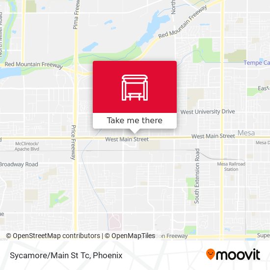 Mapa de Sycamore/Main St Tc