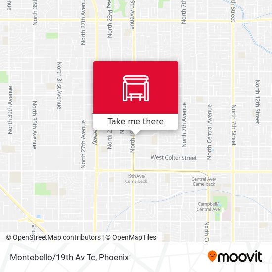 Montebello/19th Av Tc map