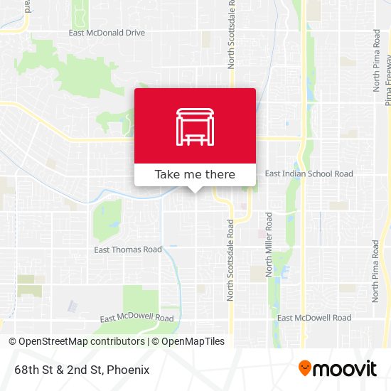 Mapa de 68th St & 2nd St