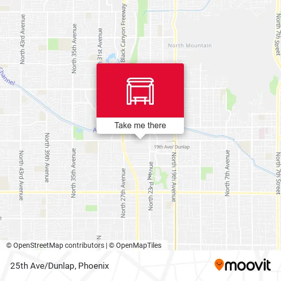 Mapa de 25th Ave/Dunlap