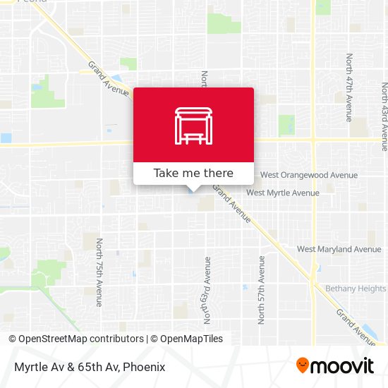 Mapa de Myrtle Av & 65th Av