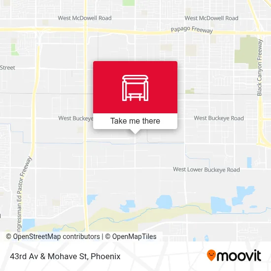 43rd Av & Mohave St map
