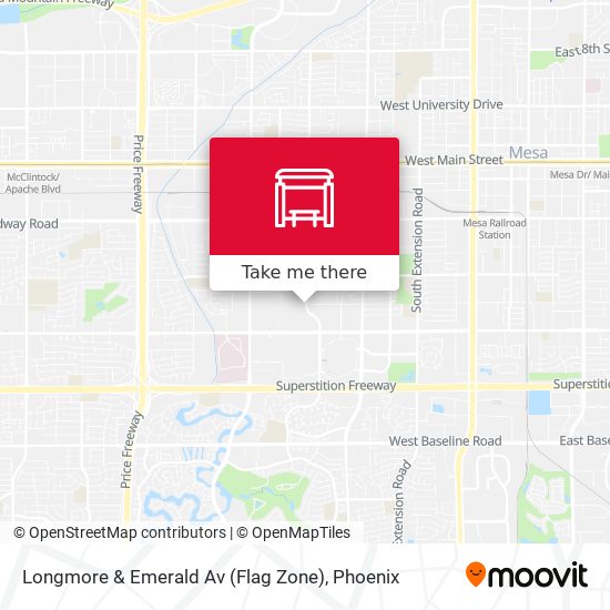 Longmore & Emerald Av (Flag Zone) map