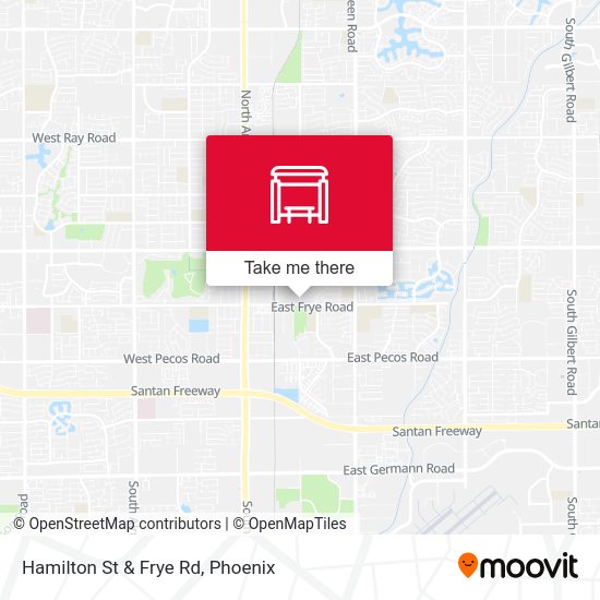Mapa de Hamilton St & Frye Rd