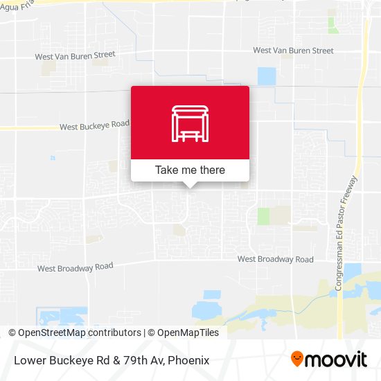 Lower Buckeye Rd & 79th Av map