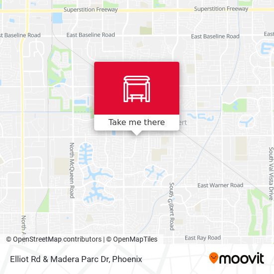 Mapa de Elliot Rd & Madera Parc Dr