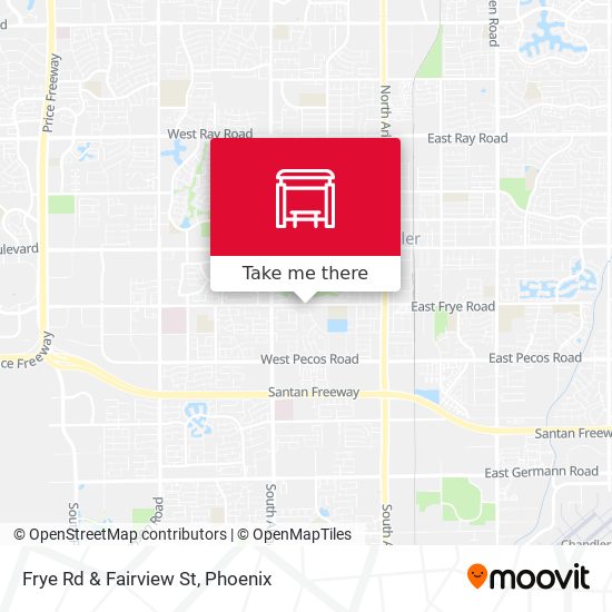 Mapa de Frye Rd & Fairview St