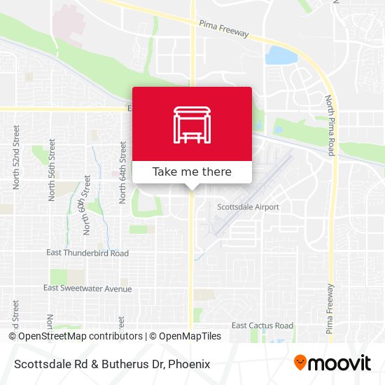 Scottsdale Rd & Butherus Dr map
