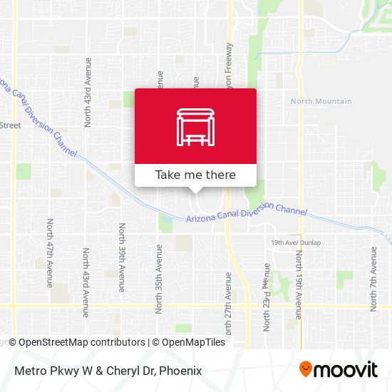 Mapa de Metro Pkwy W & Cheryl Dr