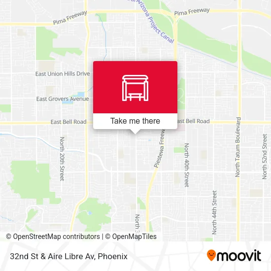 Mapa de 32nd St & Aire Libre Av