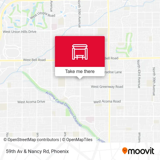 59th Av & Nancy Rd map