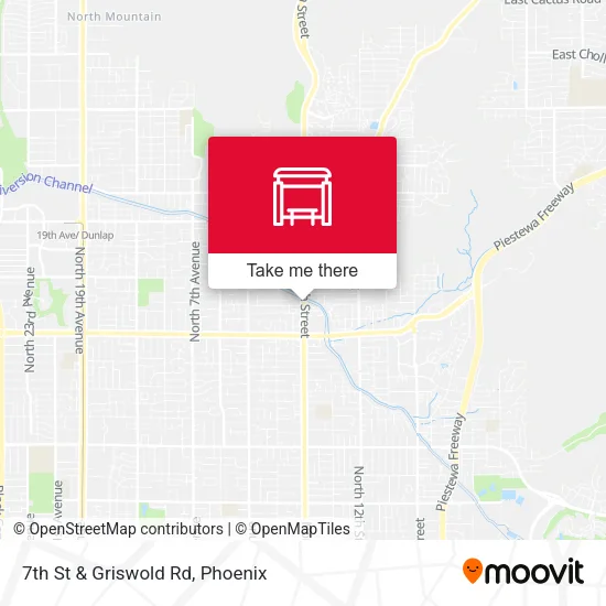 7th St & Griswold Rd map
