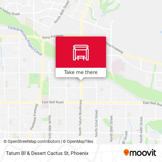 Mapa de Tatum Bl & Desert Cactus St