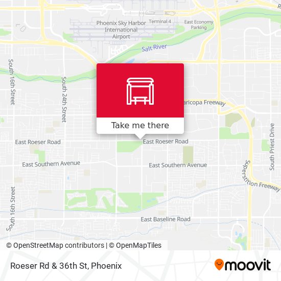 Mapa de Roeser Rd & 36th St