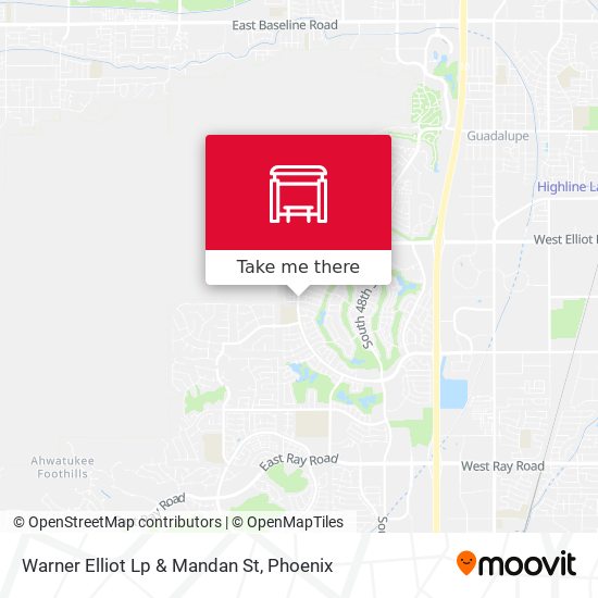 Mapa de Warner Elliot Lp & Mandan St