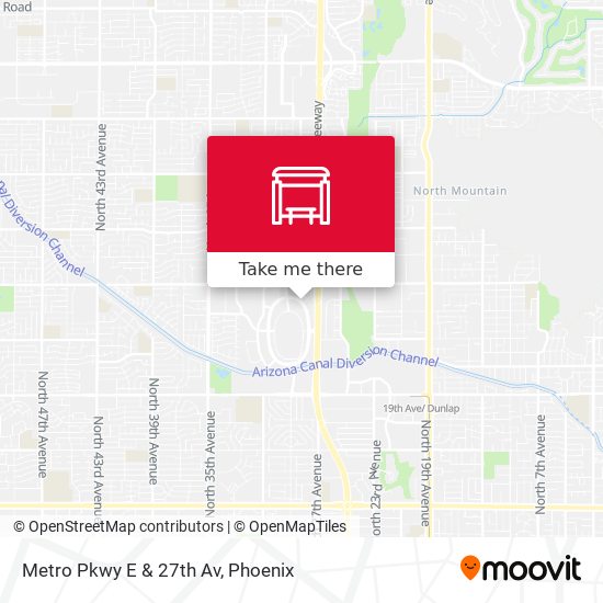 Metro Pkwy E & 27th Av map