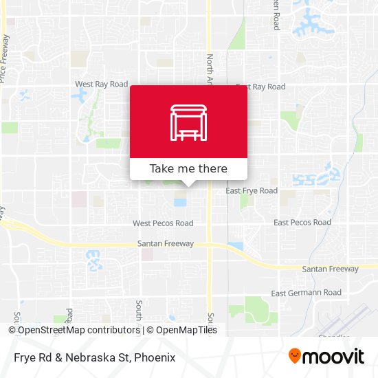 Mapa de Frye Rd & Nebraska St