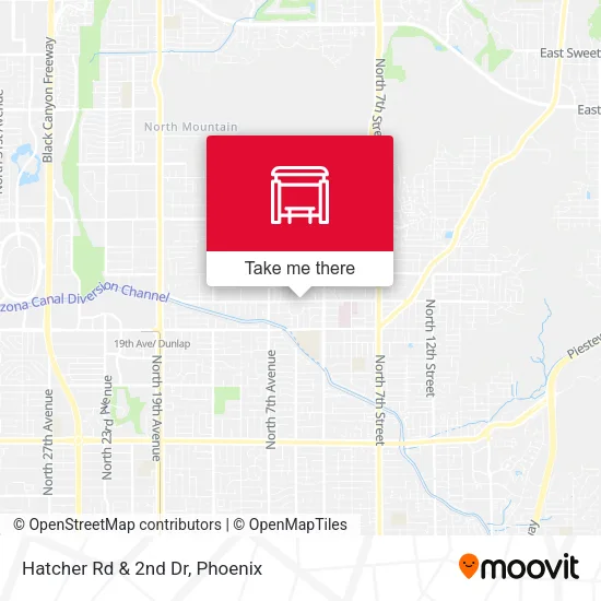 Hatcher Rd & 2nd Dr map