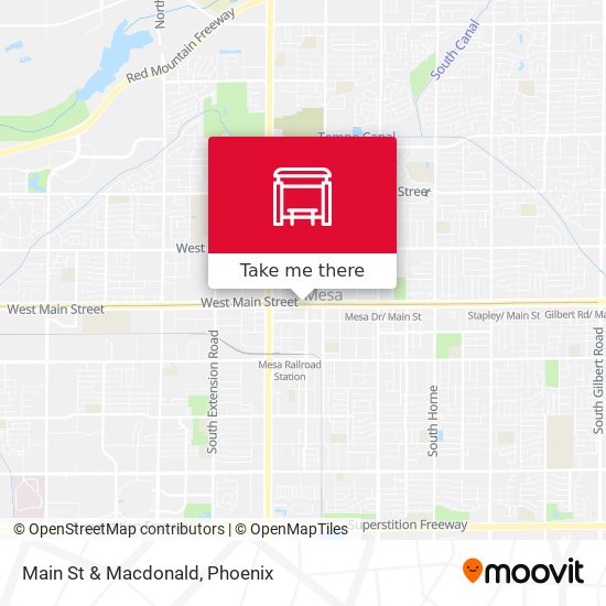 Mapa de Main St & Macdonald