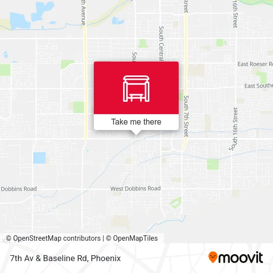 Mapa de 7th Av & Baseline Rd