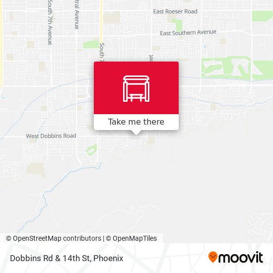 Dobbins Rd & 14th St map