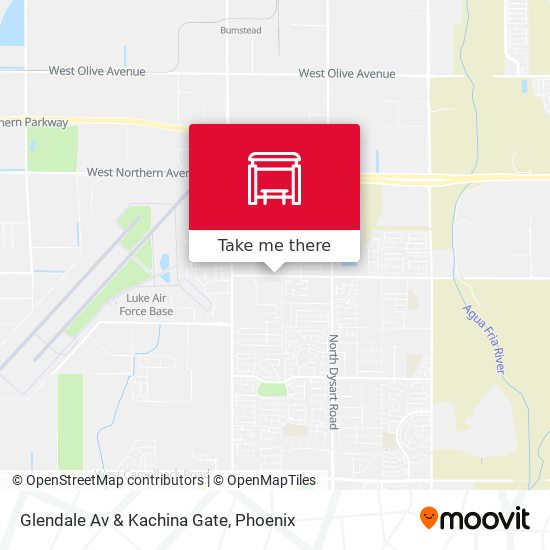 Mapa de Glendale Av & Kachina Gate