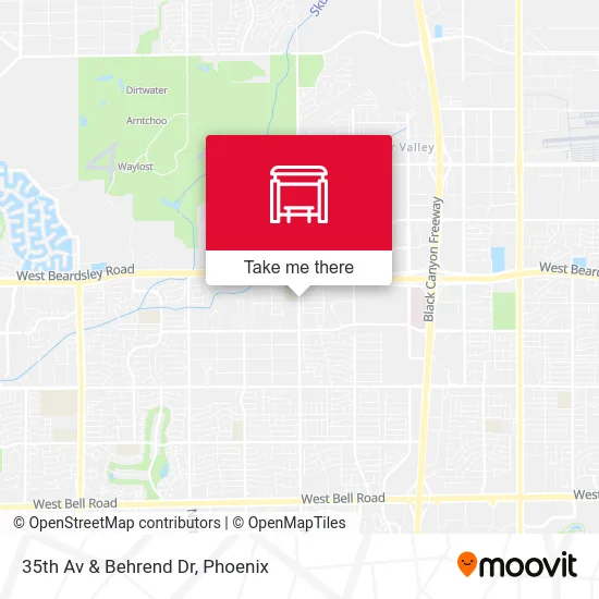 35th Av & Behrend Dr map