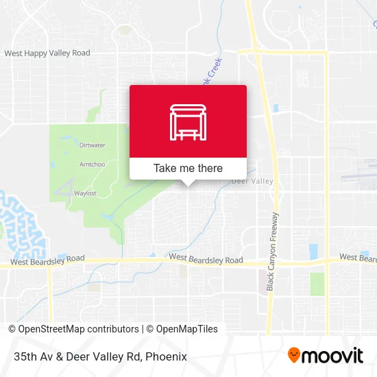Mapa de 35th Av & Deer Valley Rd