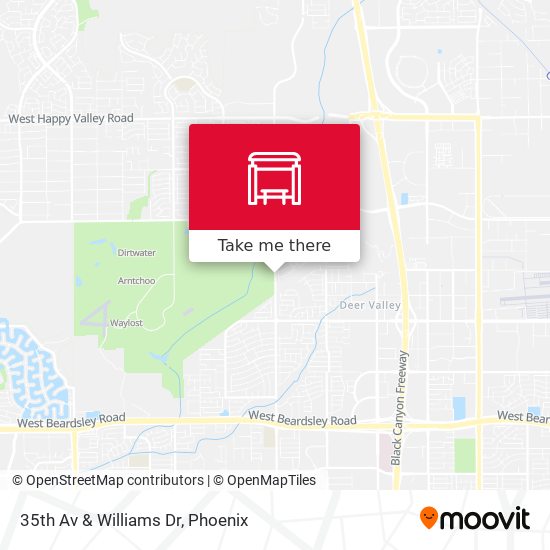 35th Av & Williams Dr map