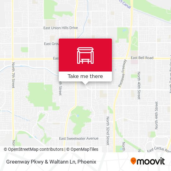 Greenway Pkwy & Waltann Ln map
