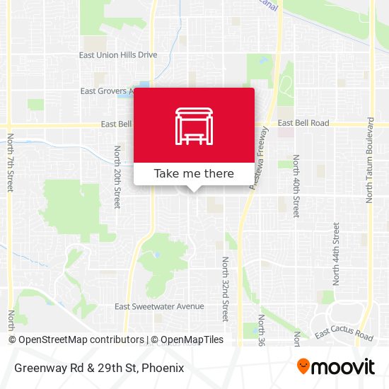 Mapa de Greenway Rd & 29th St