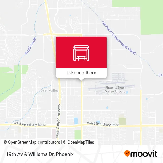 19th Av & Williams Dr map