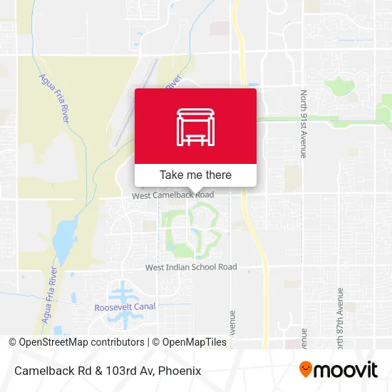 Camelback Rd & 103rd Av map