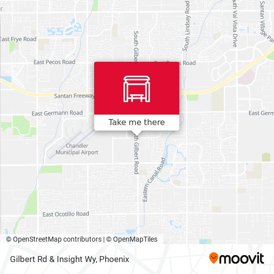 Mapa de Gilbert Rd & Insight Wy