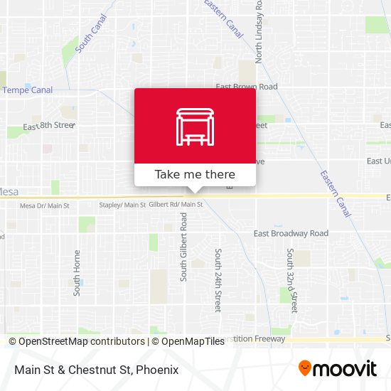 Mapa de Main St & Chestnut St