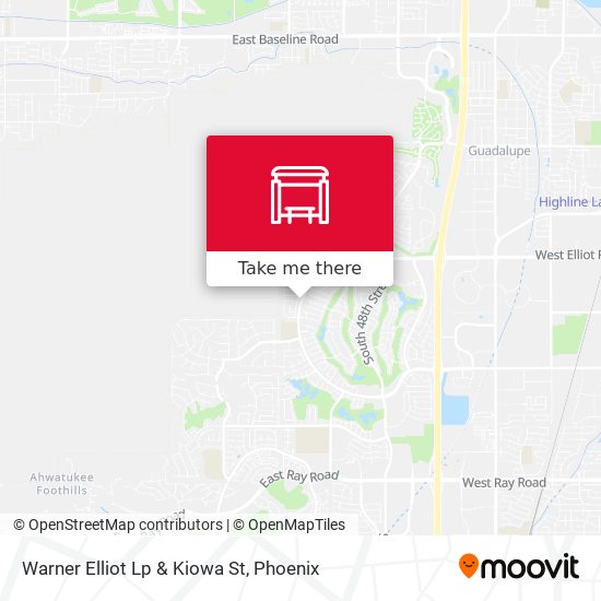 Warner Elliot Lp & Kiowa St map