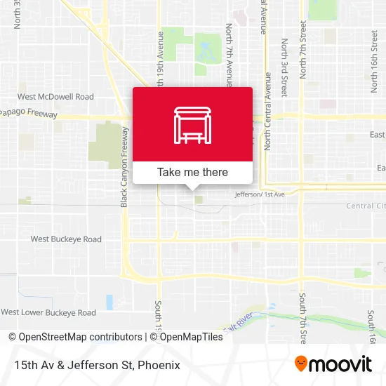 15th Av & Jefferson St map