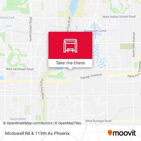 Mcdowell Rd & 119th Av map