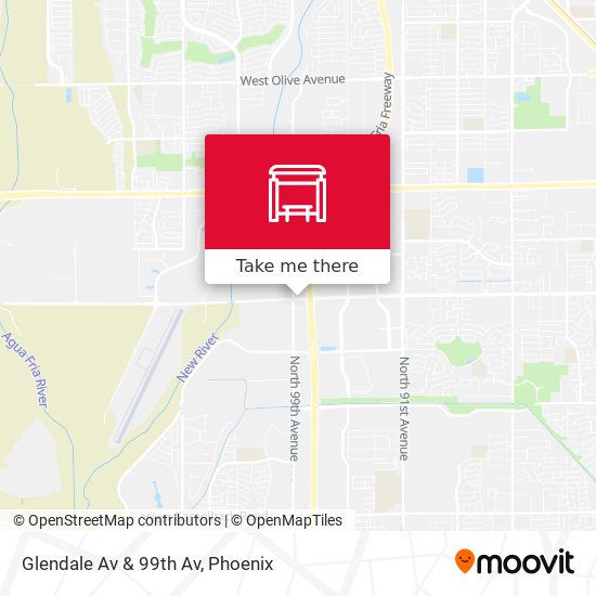Mapa de Glendale Av & 99th Av