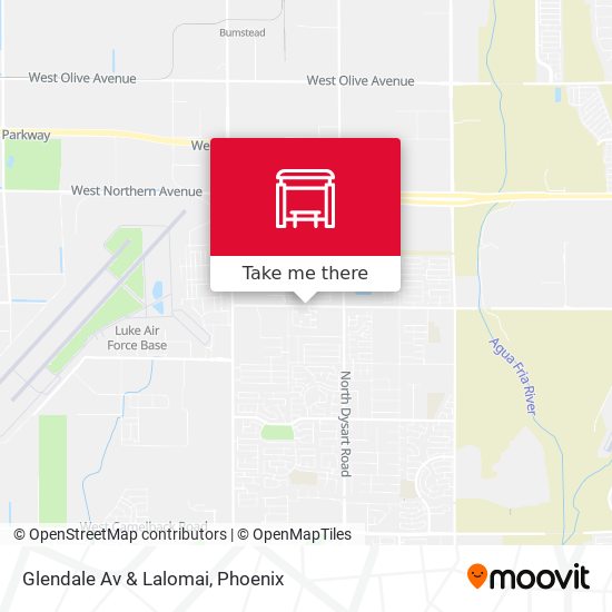 Mapa de Glendale Av & Lalomai
