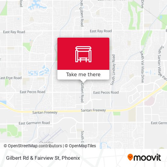 Gilbert Rd & Fairview St map