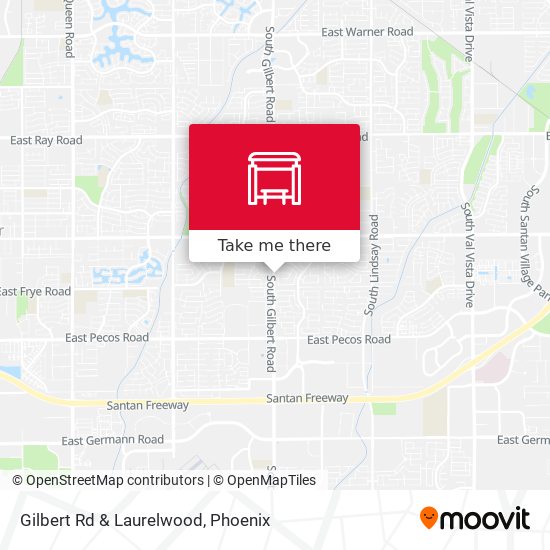 Mapa de Gilbert Rd & Laurelwood