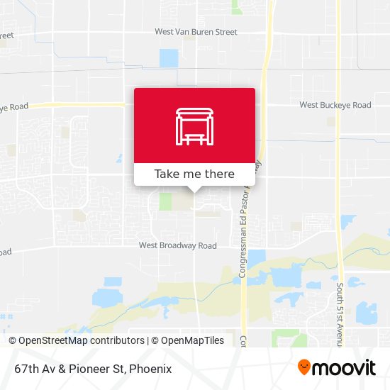 Mapa de 67th Av & Pioneer St
