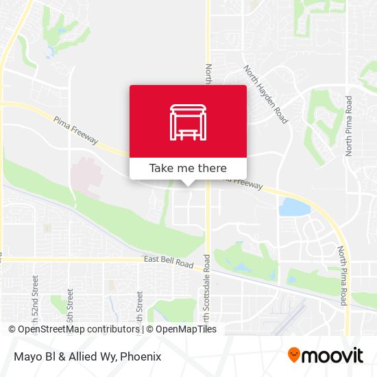 Mapa de Mayo Bl & Allied Wy