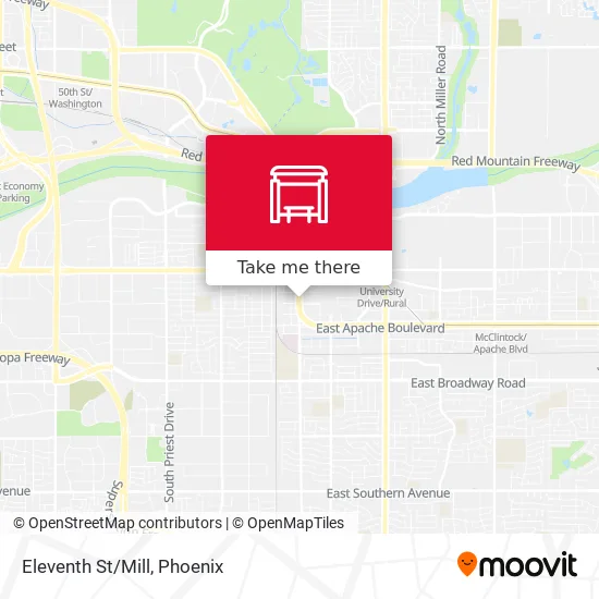Mapa de Eleventh St/Mill