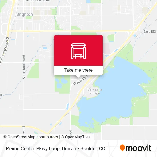 Prairie Center Pkwy Loop map