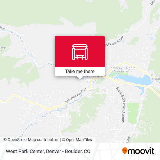 West Park Center map
