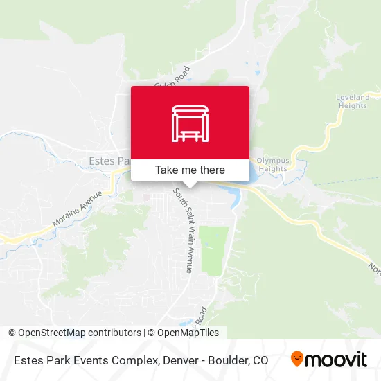 Estes Park Events Complex map