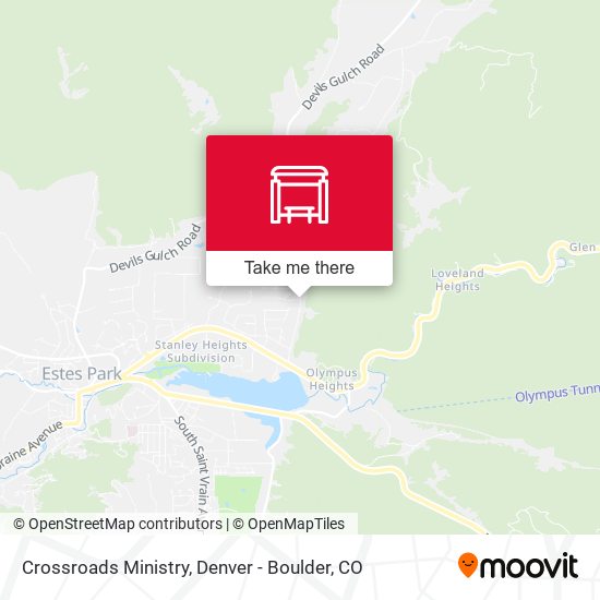 Crossroads Ministry map