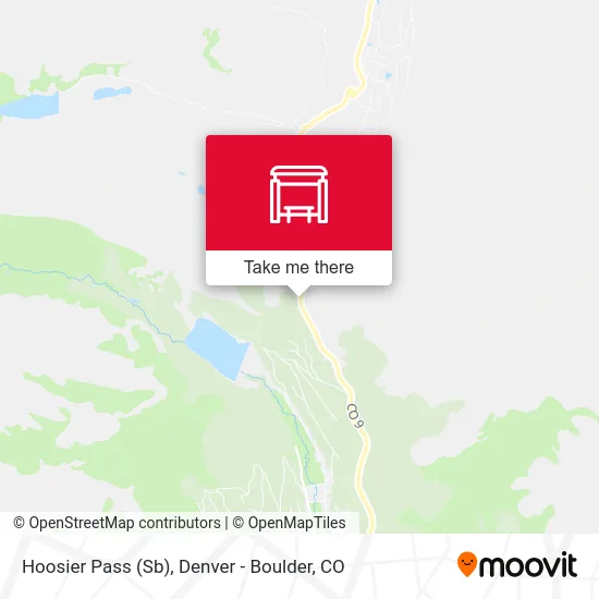 Hoosier Pass (Sb) map